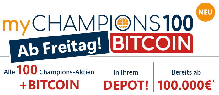 myChampions100BITCOIN myChampions100BITCOIN Logo