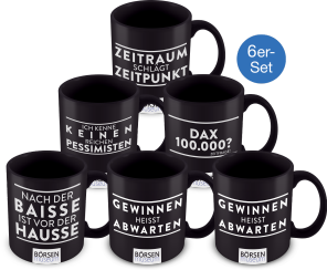 Kaffeetasse Sechser-Set